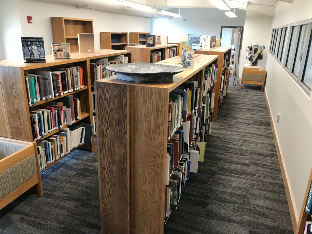 Inside of the John C. Board research library